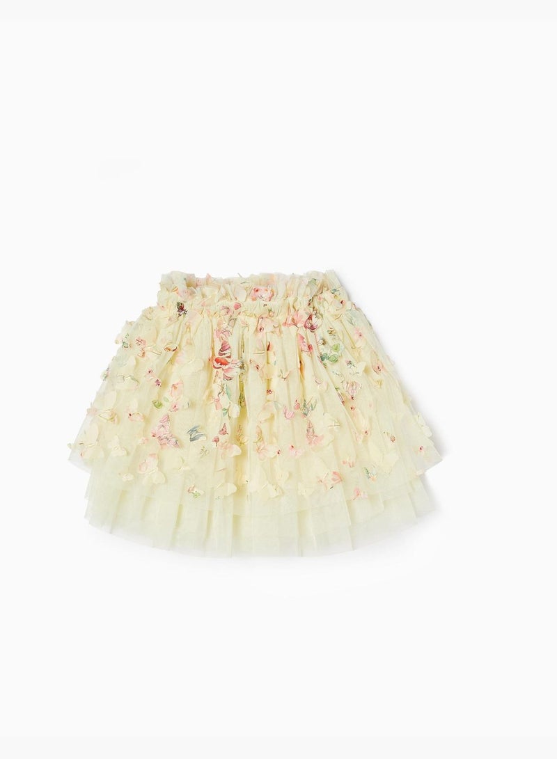 Zippy Tulle Skirt with Butterflies for Girls