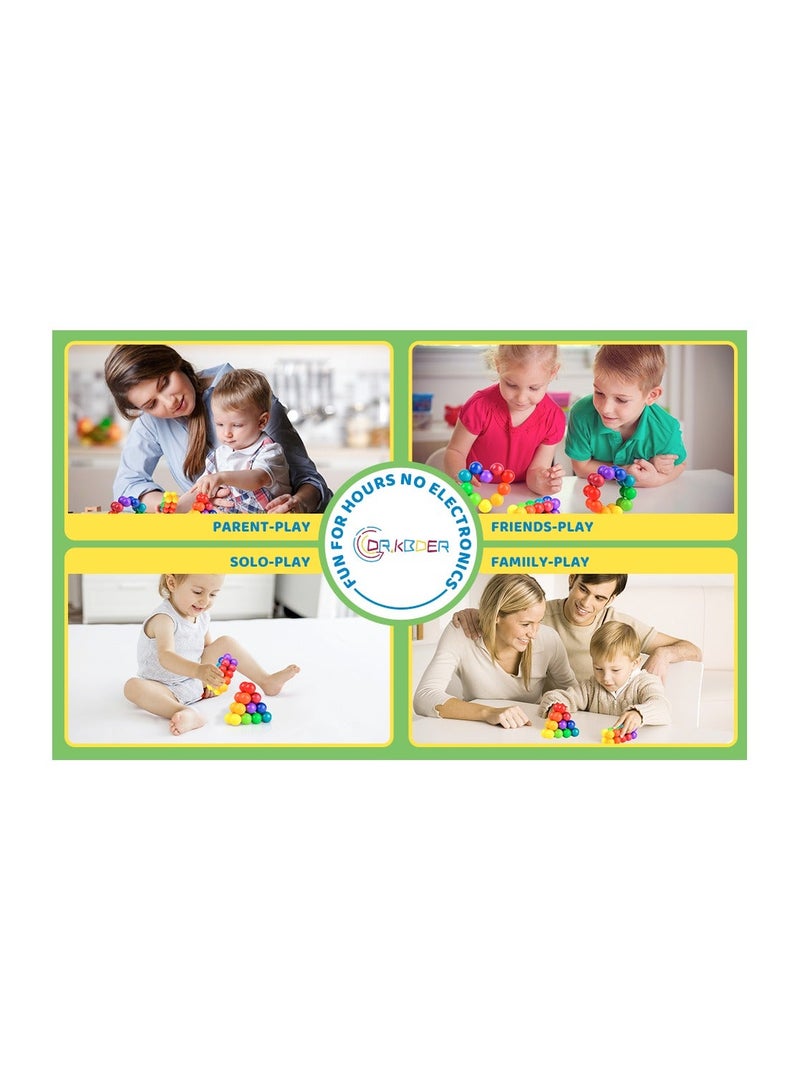 Pop Bubble Fidget Sensory Toys Autism Puzzle Ball Toddler Autistic Twist Figit ADHD Fidgits Desk Traveling Educational Learning Montessori for Girls Boy
