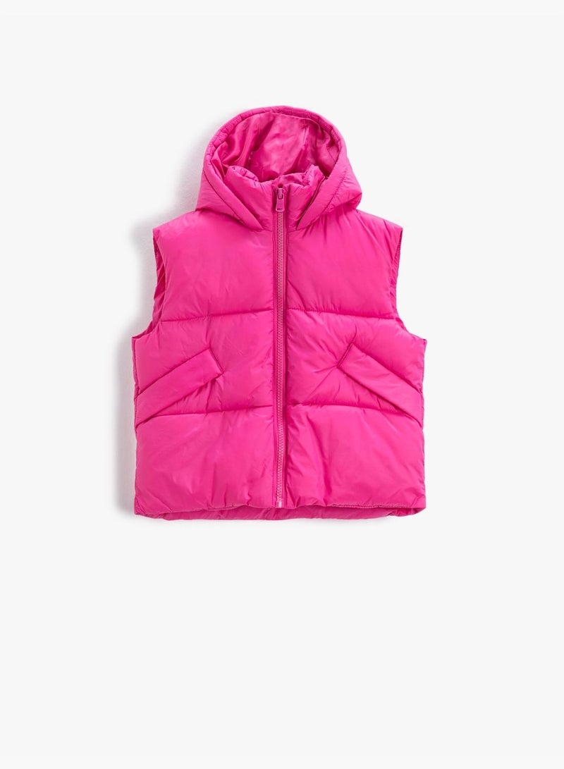 Puffer Vest Hooded