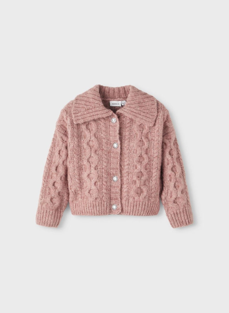 Kids Essential Knitted Cardigan