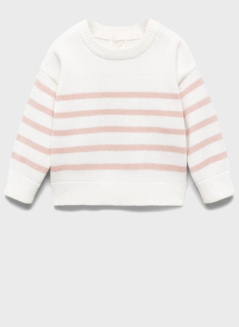 Infant Striped Sweater