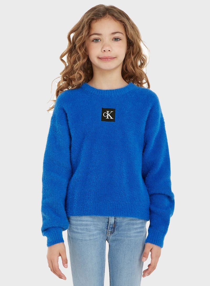 Kids Crew Neck Sweater