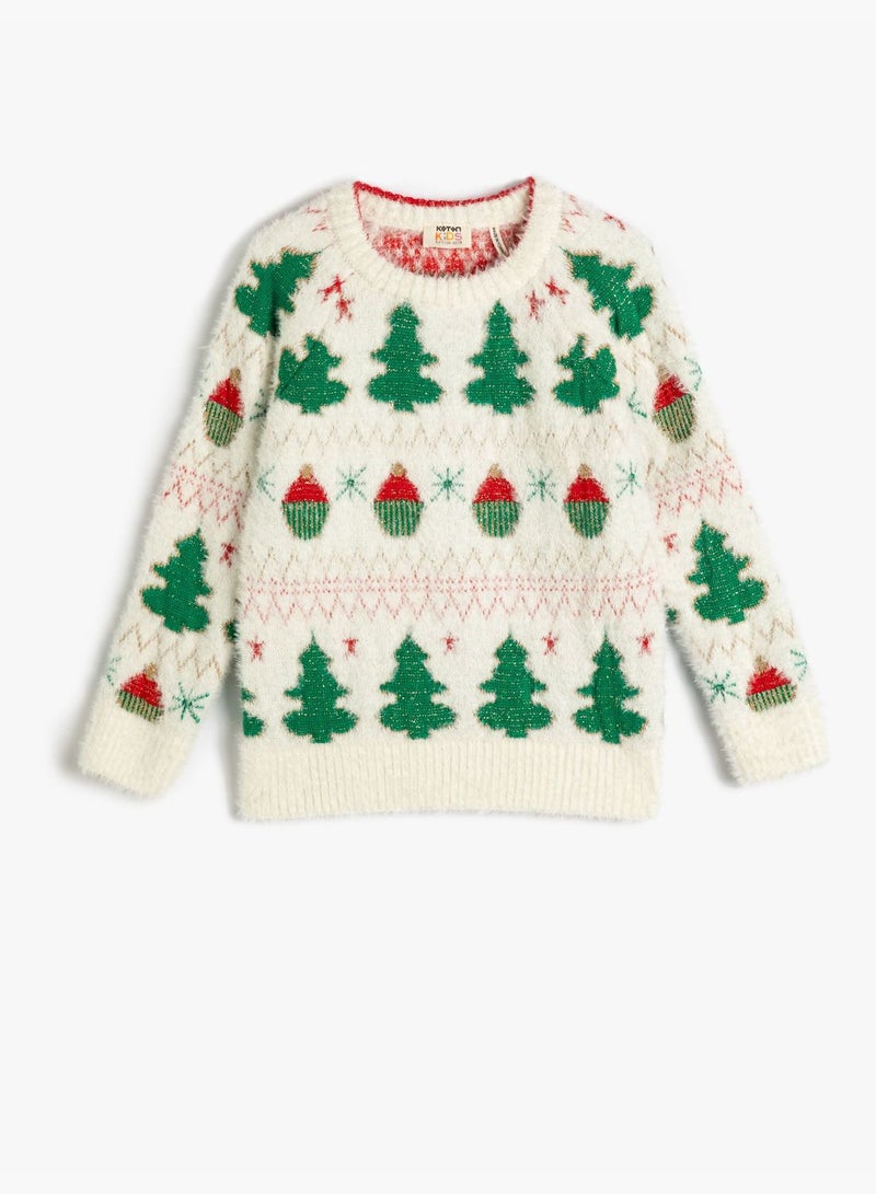 Christmas Sweater Long Sleeve Crew Neck