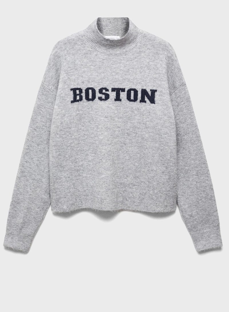 Youth Boston Sweater