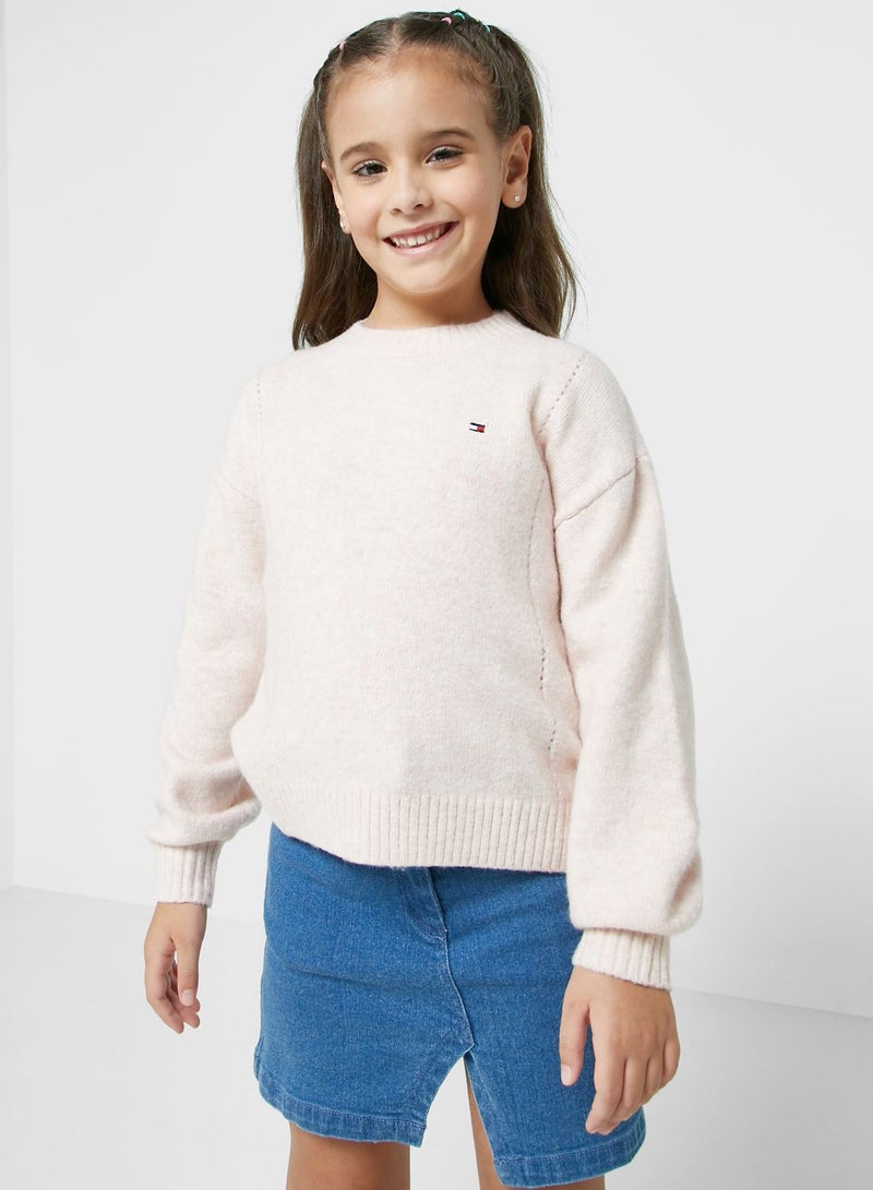Kids Essential Knitted Sweater