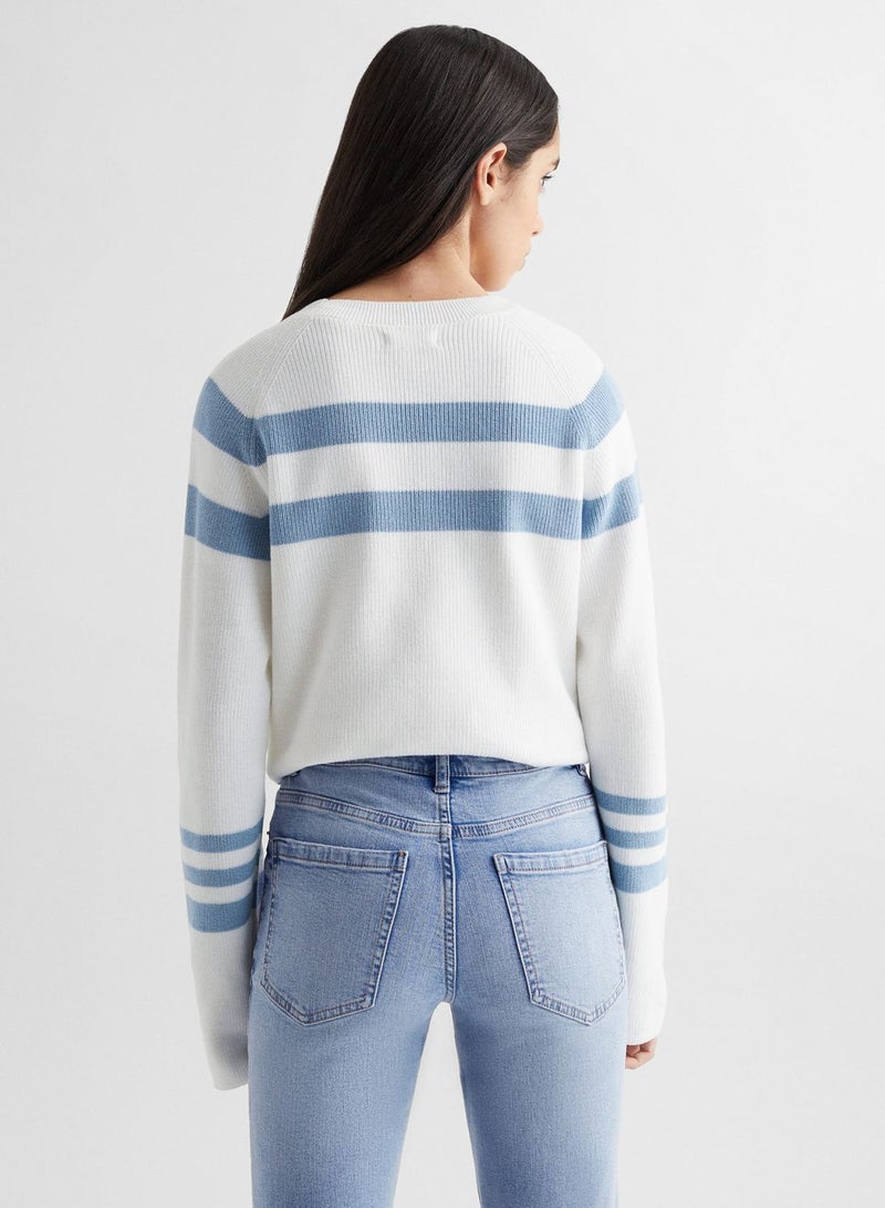 Youth Striped Knitted Sweater