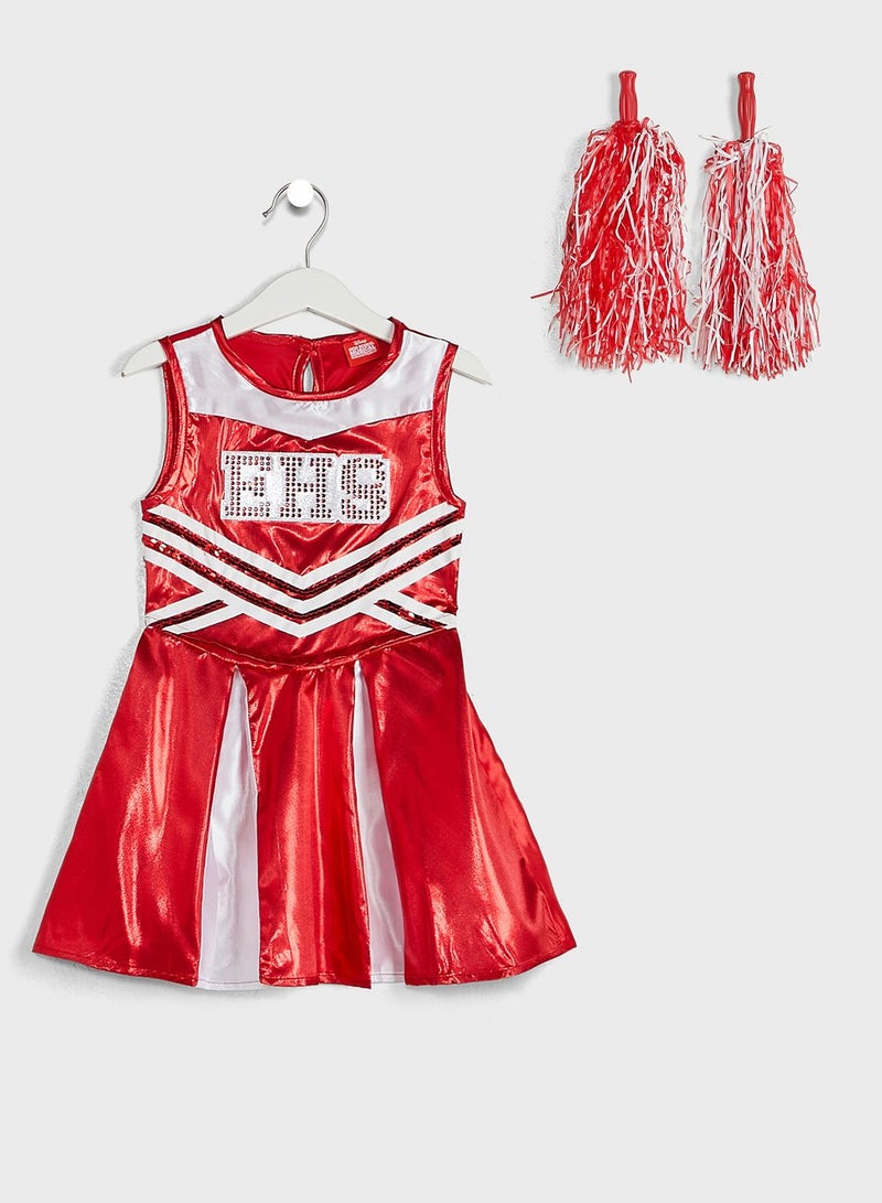 Kids Cheerleader Costume