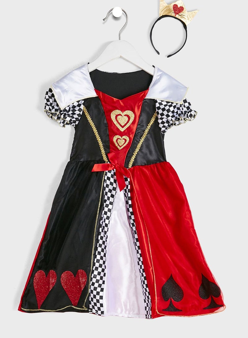 Kids Red Queen Costume