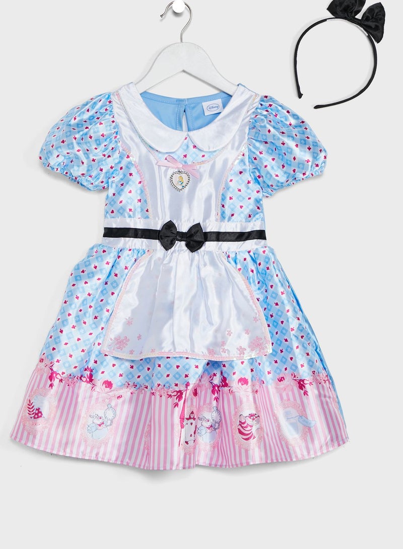 Kids Dlx Alice In Wonderland Costume