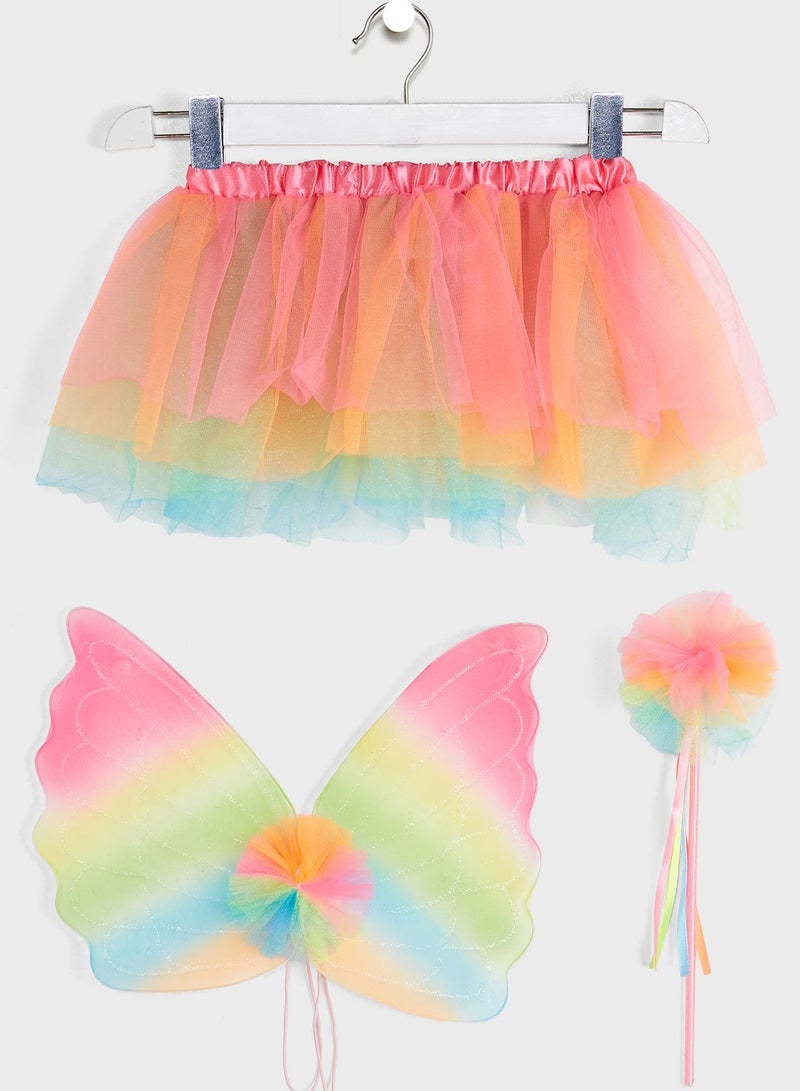 Kids 3 Pack Butterfly Dress Up Set