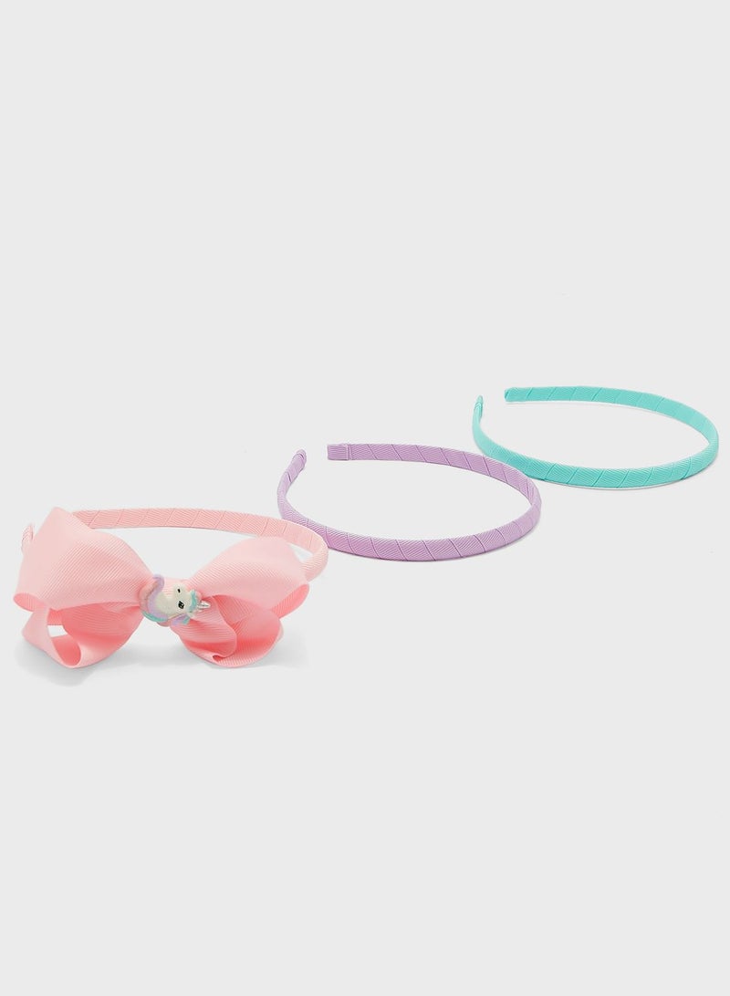 Kids 3 Pack Unicorn Headband
