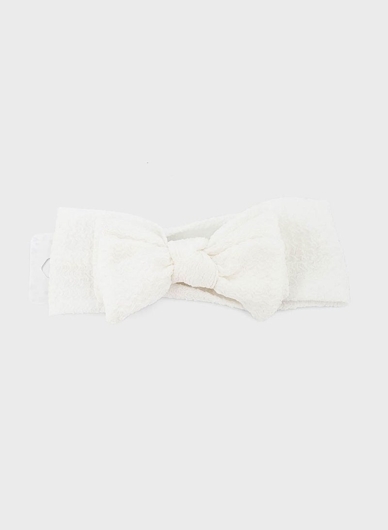 Kids Bow Detail Headwrap