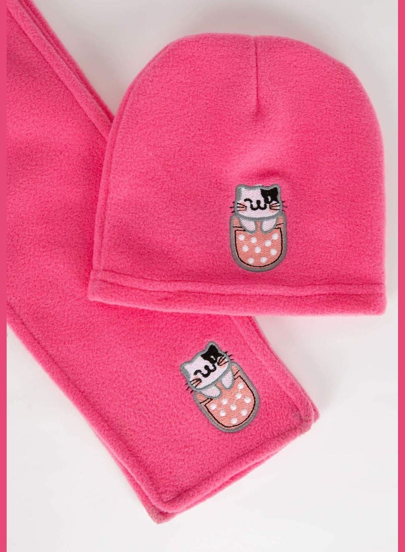 2 Pack BabyGirl Beret And Scarf