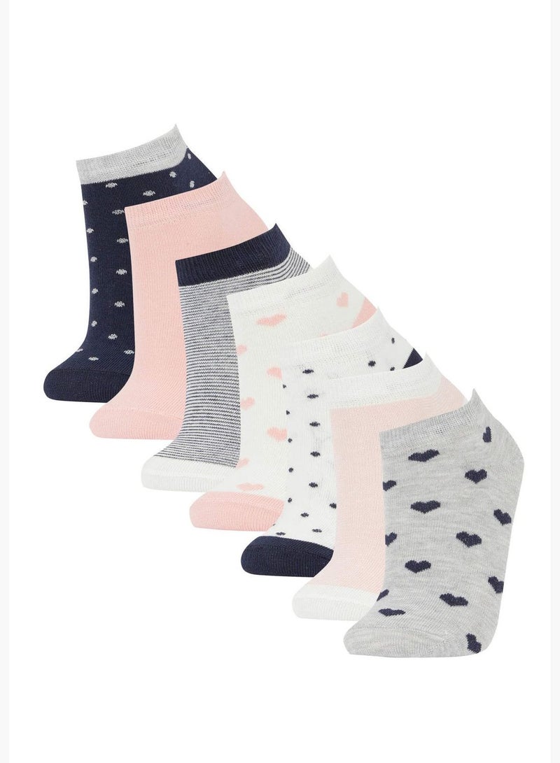 7 Pack Girl Low Cut Socks