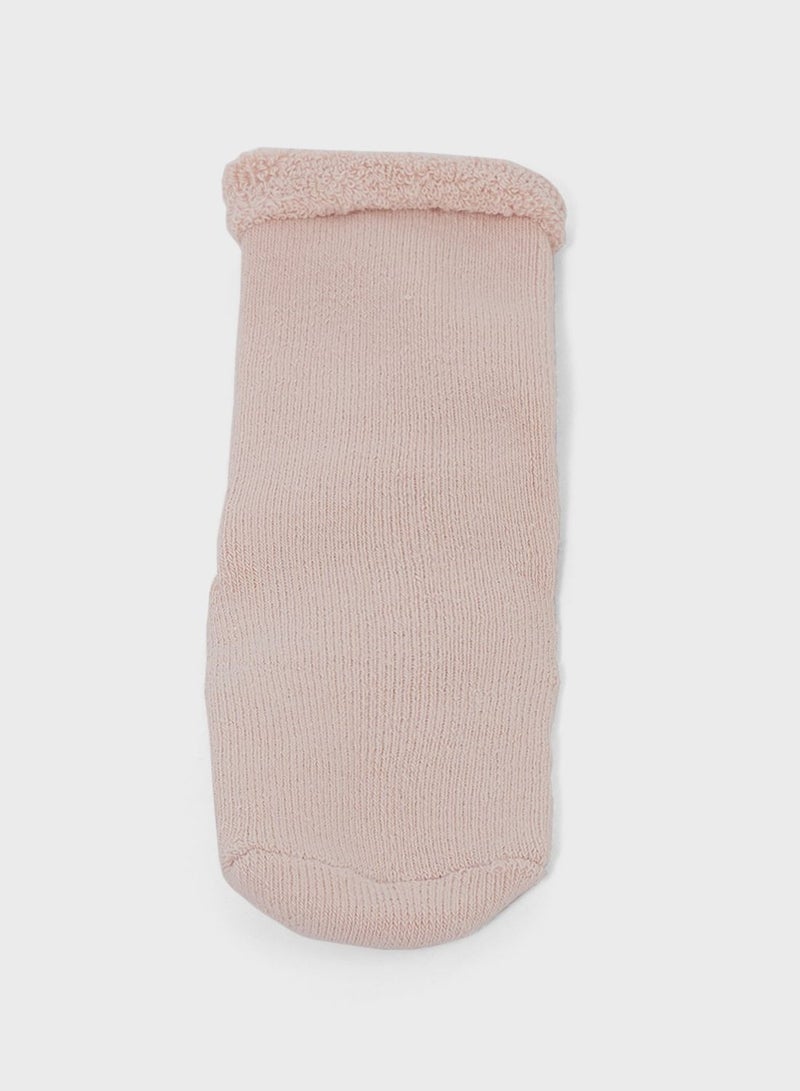 Infant 3 Pack Essential Knit Socks