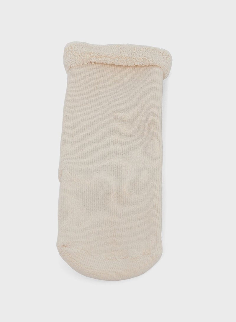 Infant 3 Pack Essential Knit Socks