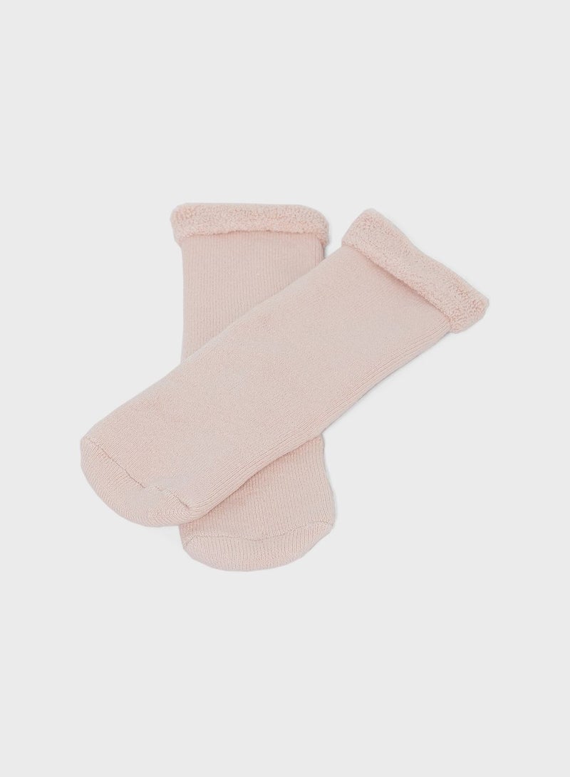 Infant 3 Pack Essential Knit Socks