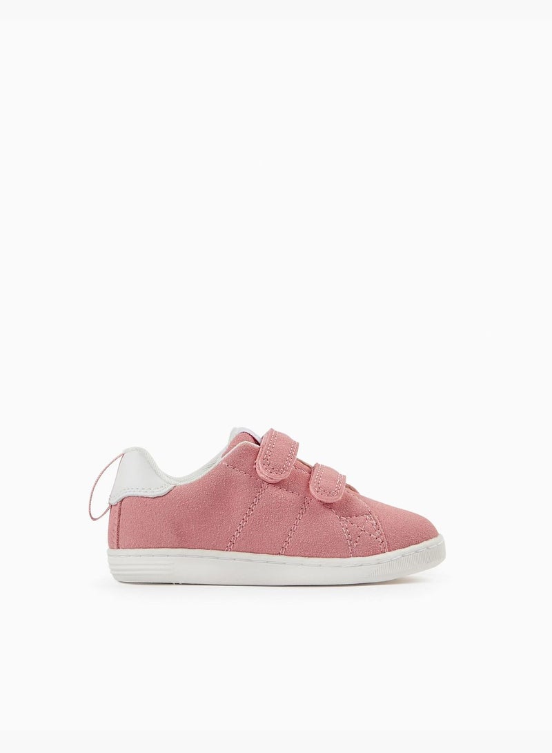 Zippy Faux Suede Trainers For Baby Girls 'Zy 1996'
