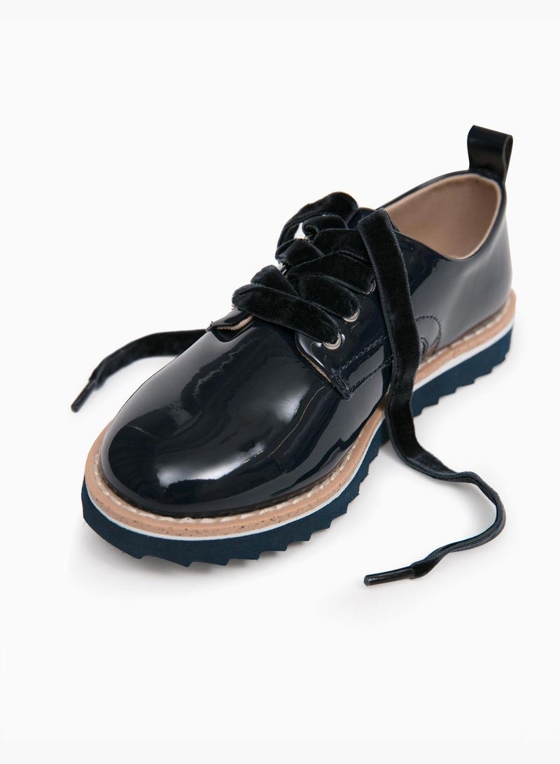ZIPPY Patent Shoes For Girls