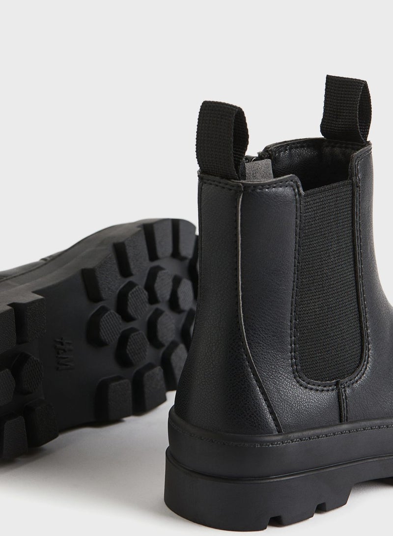 Kids High Top Boots