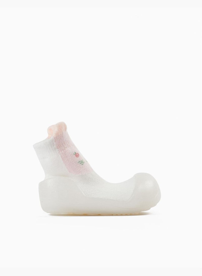 Zippy Steppies Socks With Rubber Outsole For Baby Girls