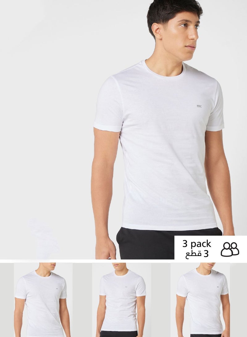 3 Pack Essential Crew Neck T-Shirt