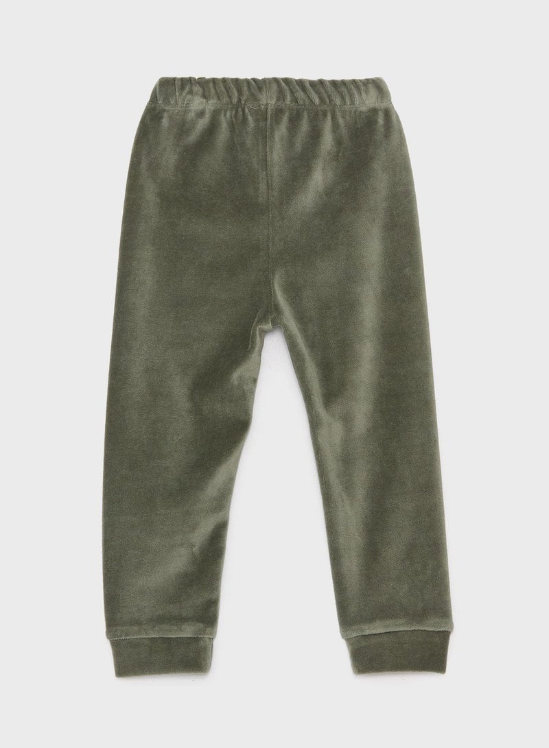 Infant 2 Pack Velvet Sweatpants