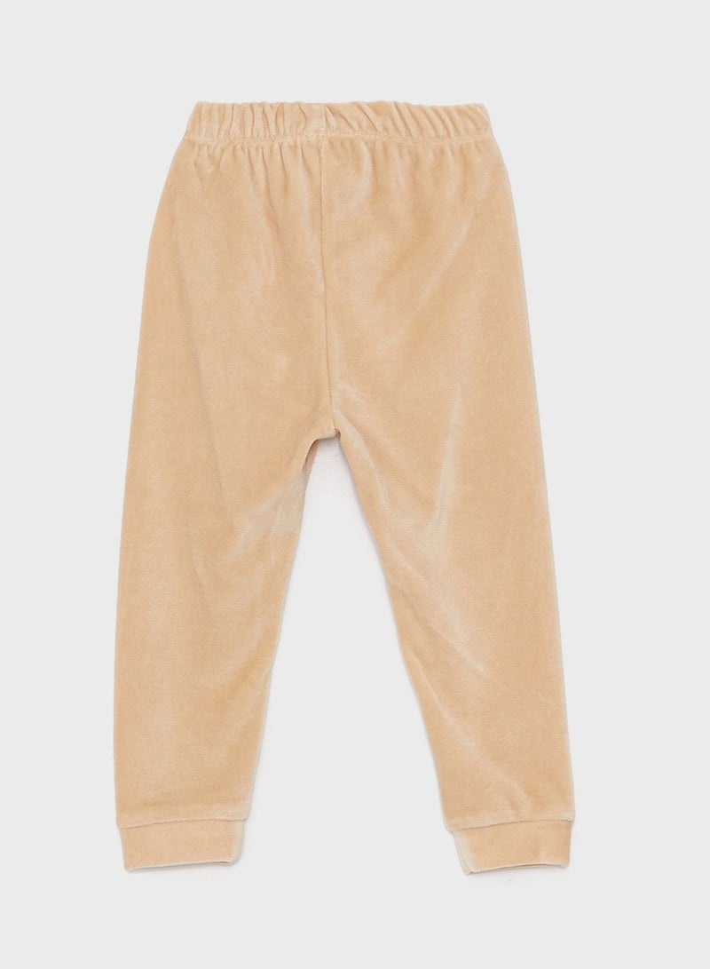 Infant 2 Pack Velvet Sweatpants