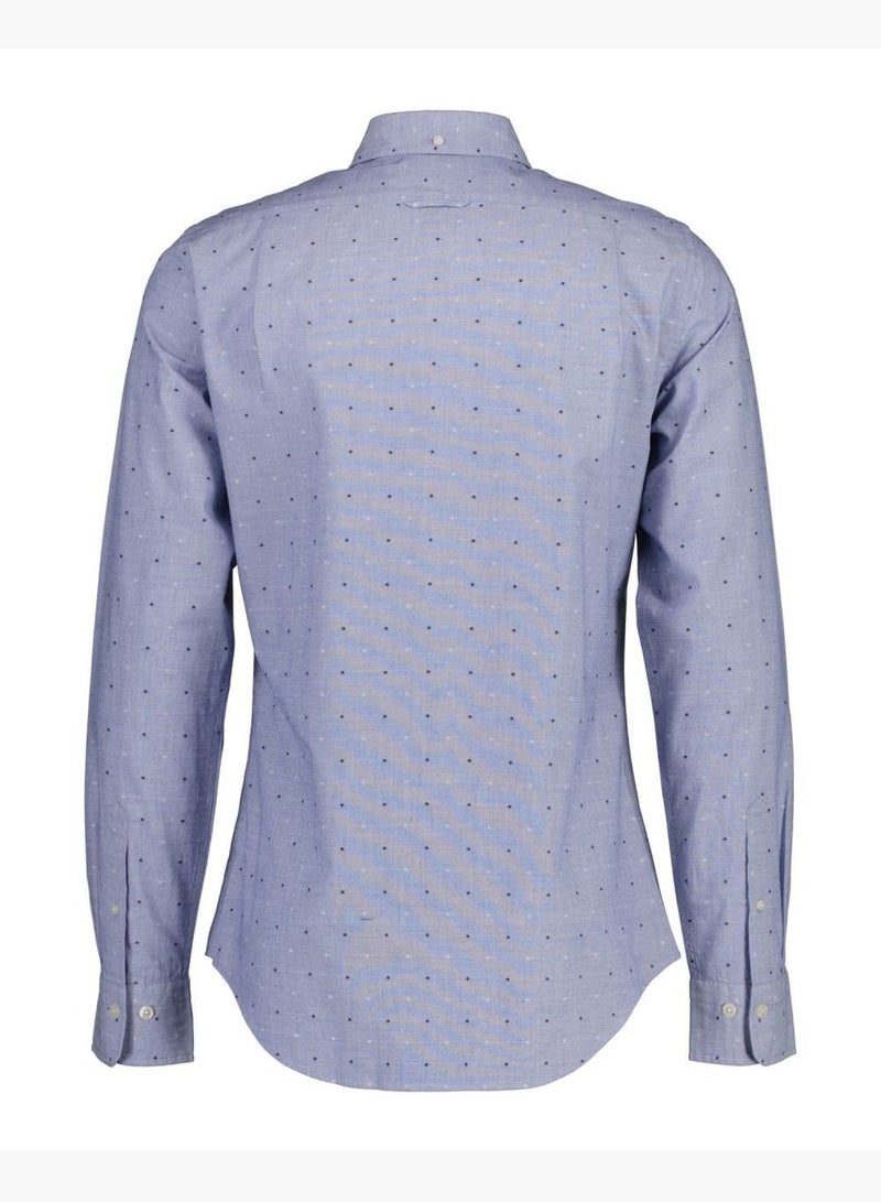 Slim Fit Fil-A�-Fil Coupe Shirt