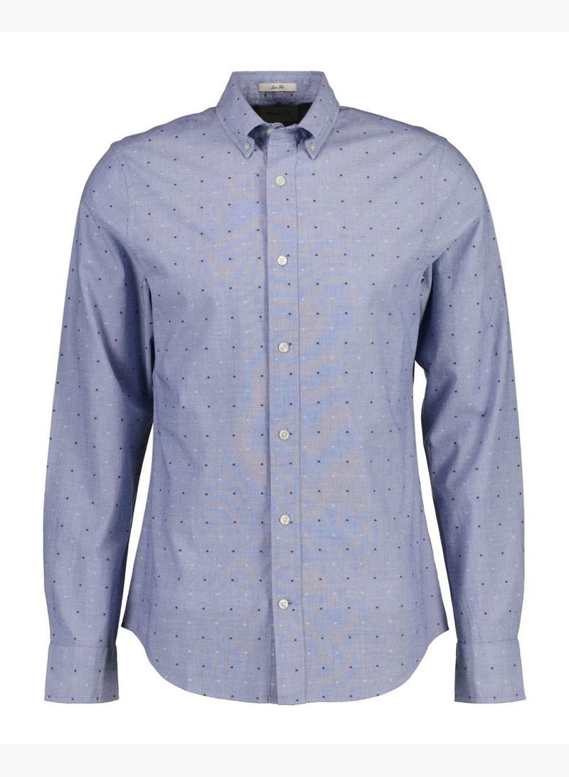 Slim Fit Fil-A�-Fil Coupe Shirt