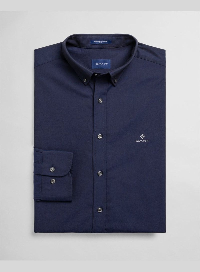 GANT Slim Fit Pinpoint Oxford Shirt