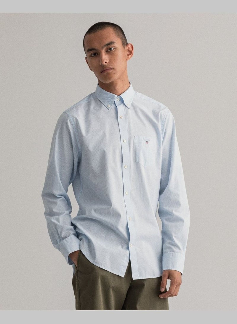 Gant Regular Fit Banker Broadcloth Shirt