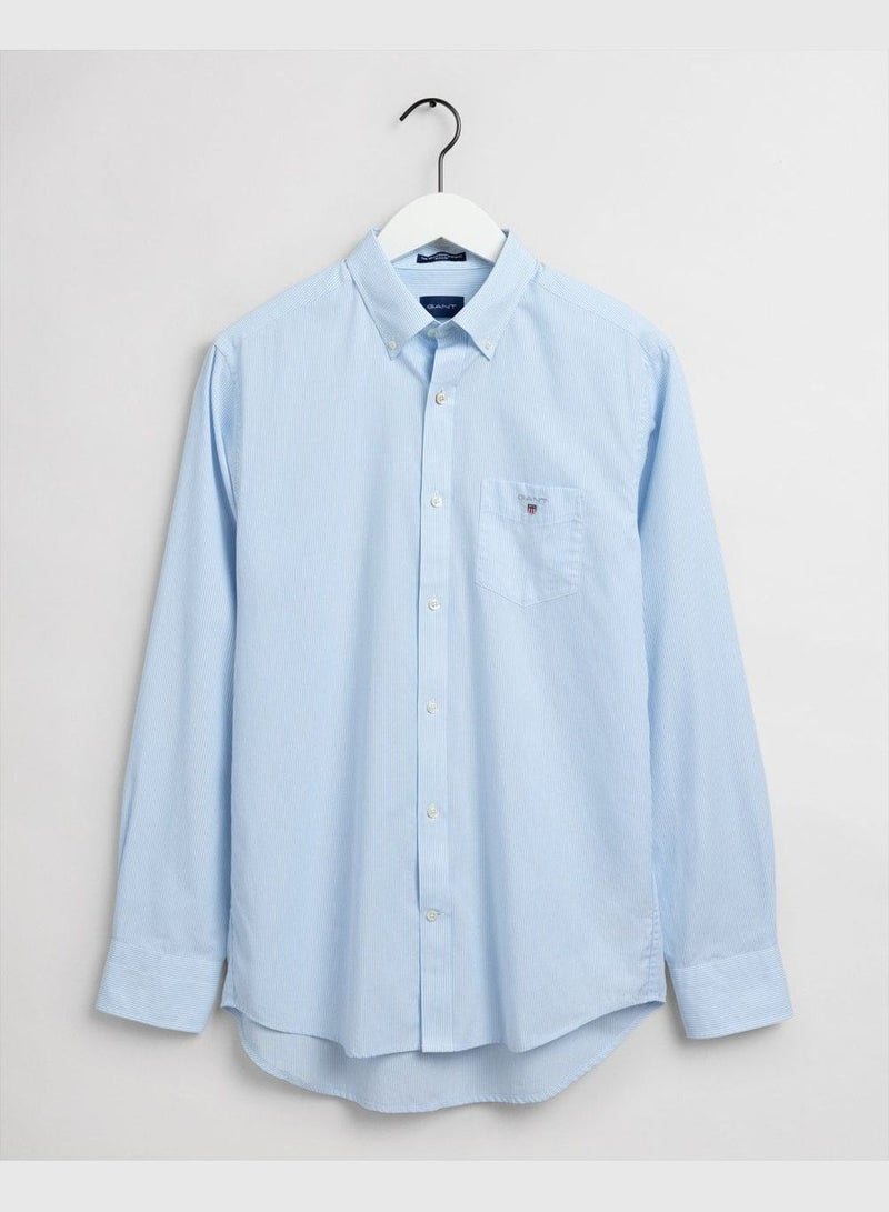 Gant Regular Fit Banker Broadcloth Shirt