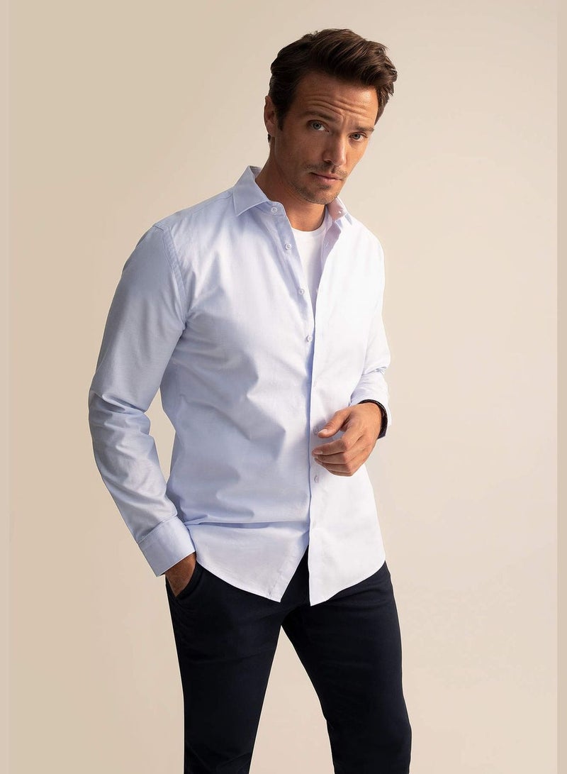 Modern Fit Long Sleeve Shirt