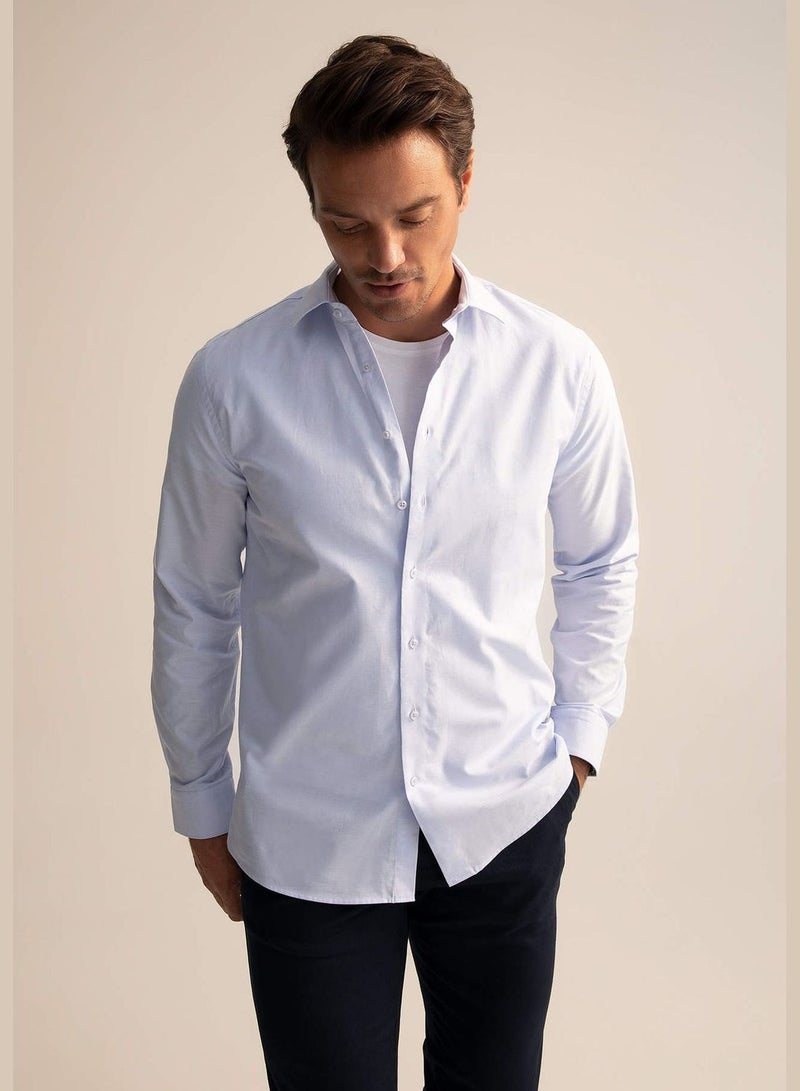 Modern Fit Long Sleeve Shirt