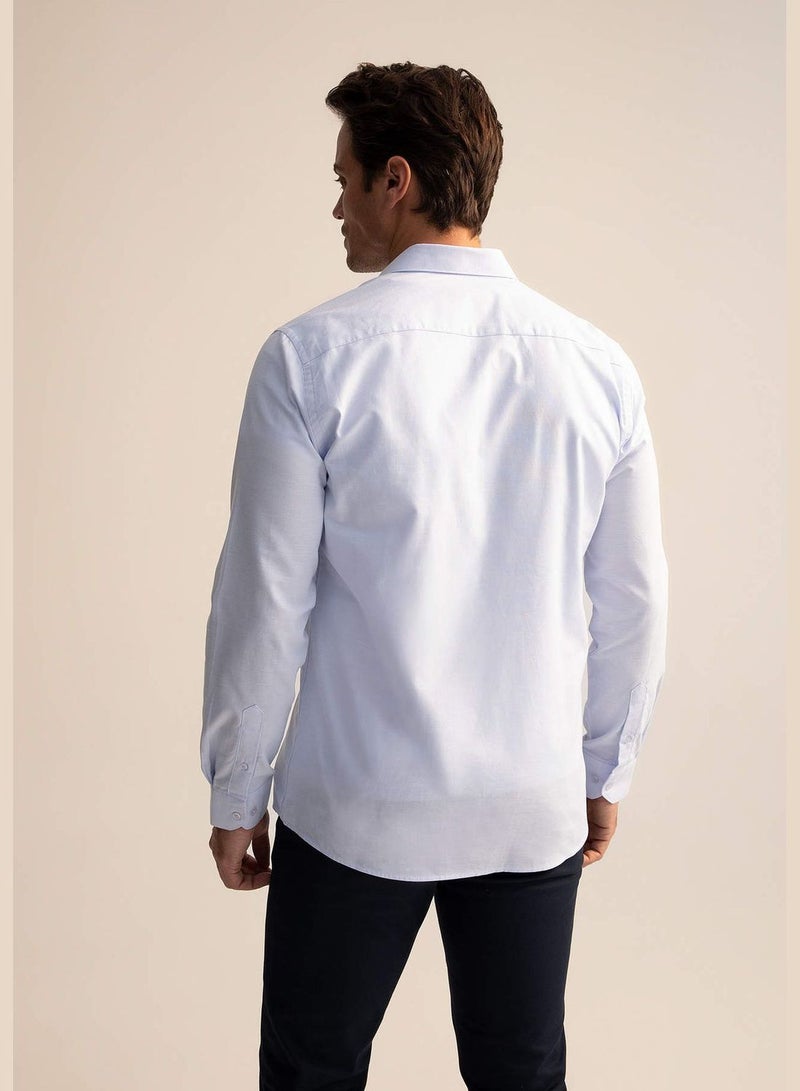 Modern Fit Long Sleeve Shirt