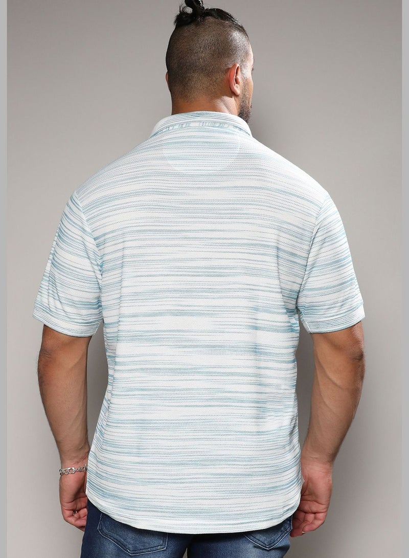 Short Sleeve Striped Shirt