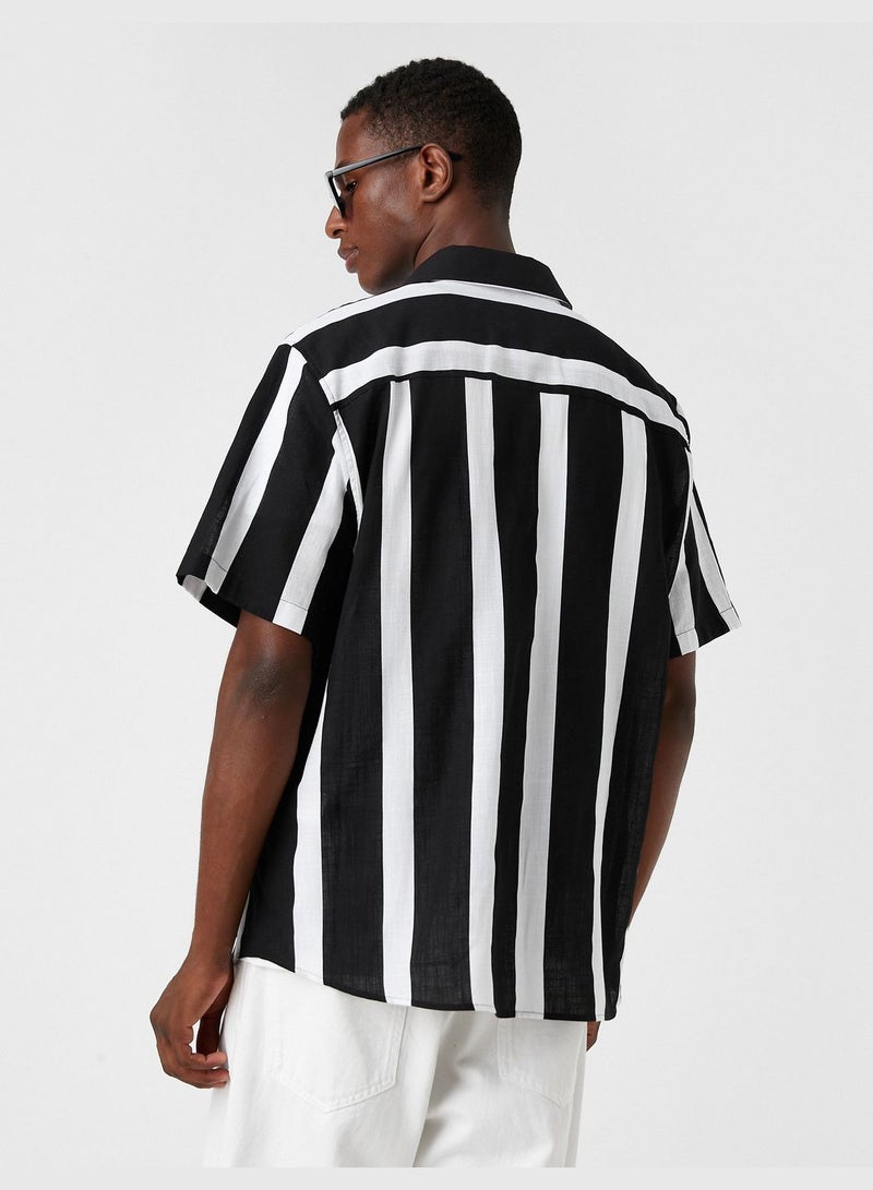 Striped Short Sleeve Shirt