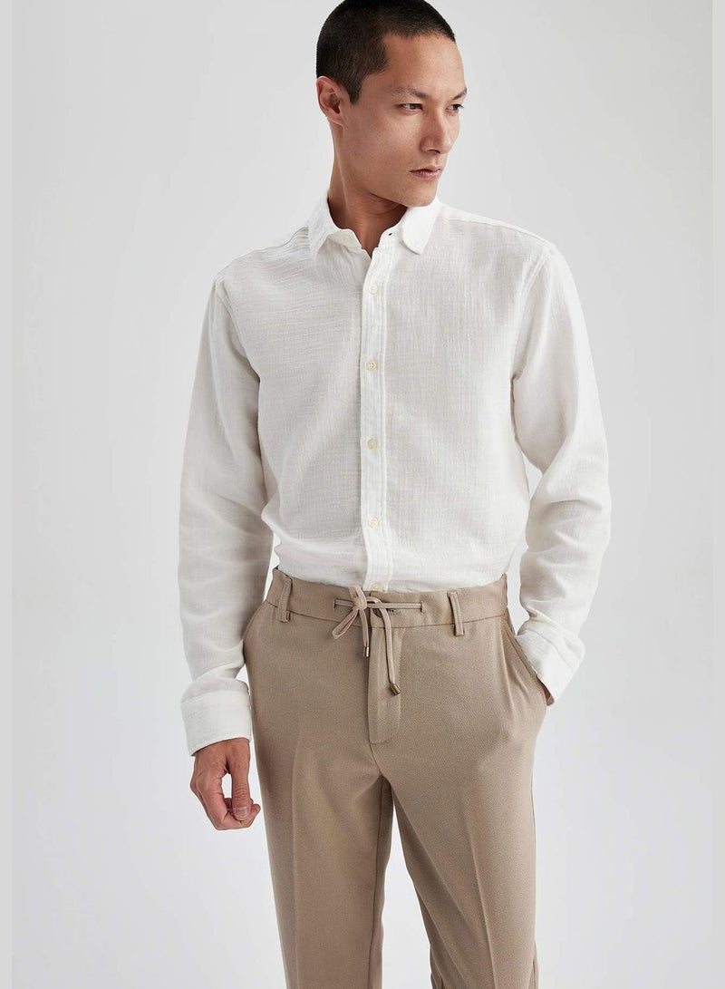 Modern Fit Long Sleeve Shirt