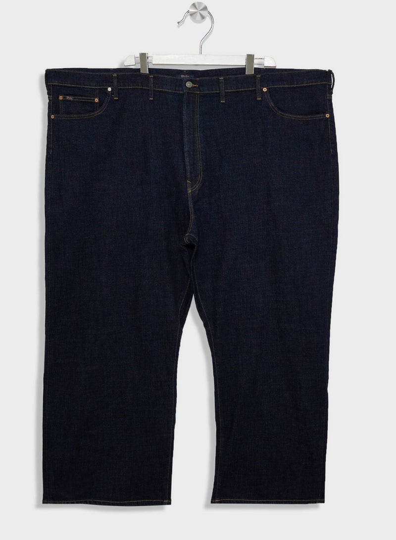 Mid Wash Slim Fit Jeans