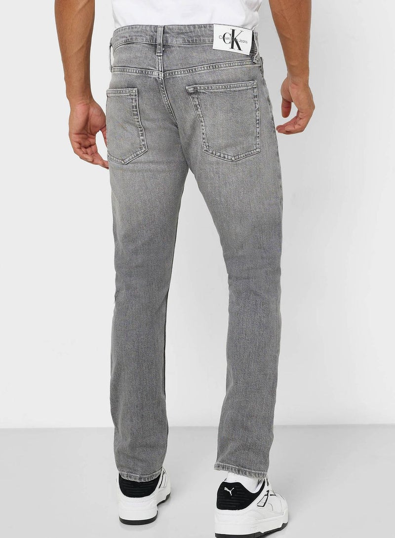 Light Wash Slim Fit Jeans