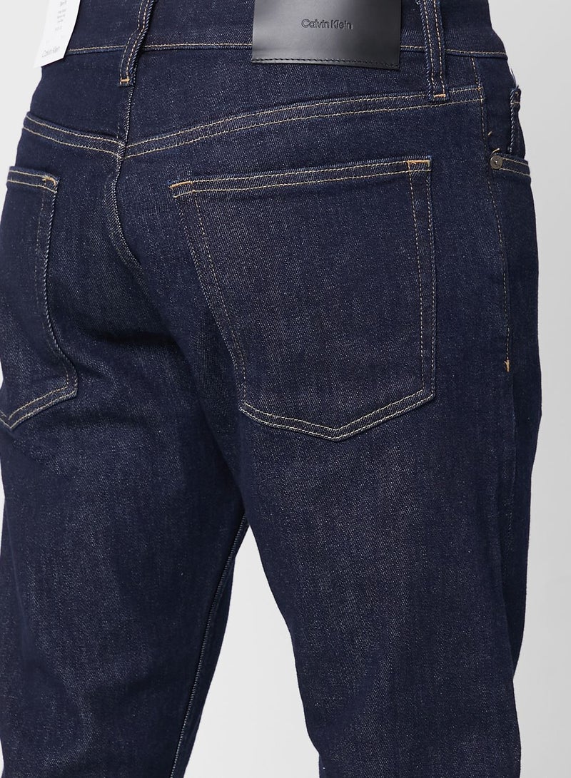 Casual Slim Fit Rinse Jeans