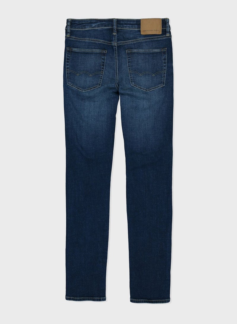 Dark Wash Slim Fit Jeans