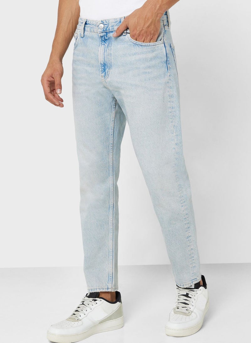 Straight Fit Dad Jeans