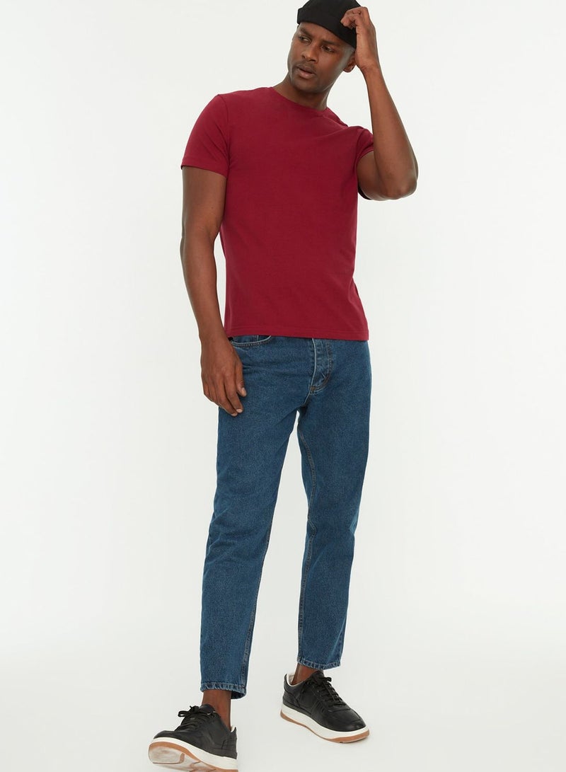 Light Wash Straight Fit Jeans