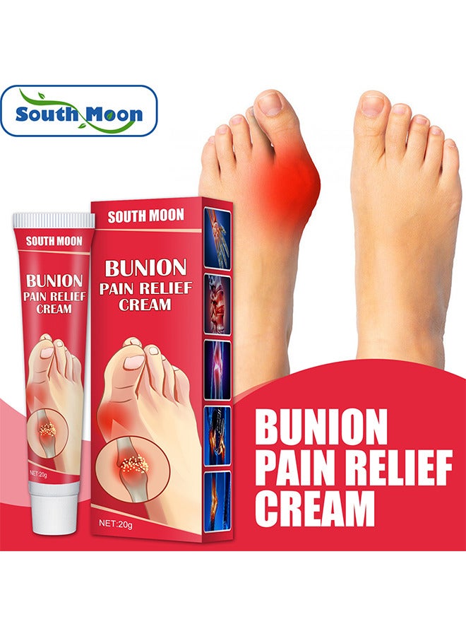 Bunion Pain Relief Cream, Toe Joint Valgus Corrector Cream, Healing Ointment For Gout Topical Arthritis Pain Relief For Joint Toe Relief Stiffness Gout Cream, Bunion Cream For Bunion And Toe Swelling