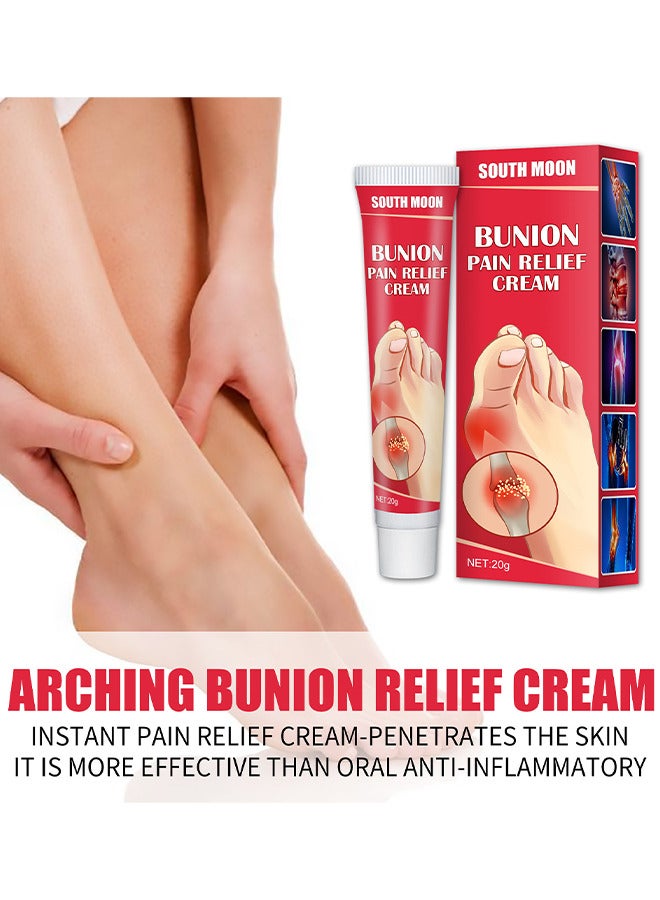 Bunion Pain Relief Cream, Toe Joint Valgus Corrector Cream, Healing Ointment For Gout Topical Arthritis Pain Relief For Joint Toe Relief Stiffness Gout Cream, Bunion Cream For Bunion And Toe Swelling