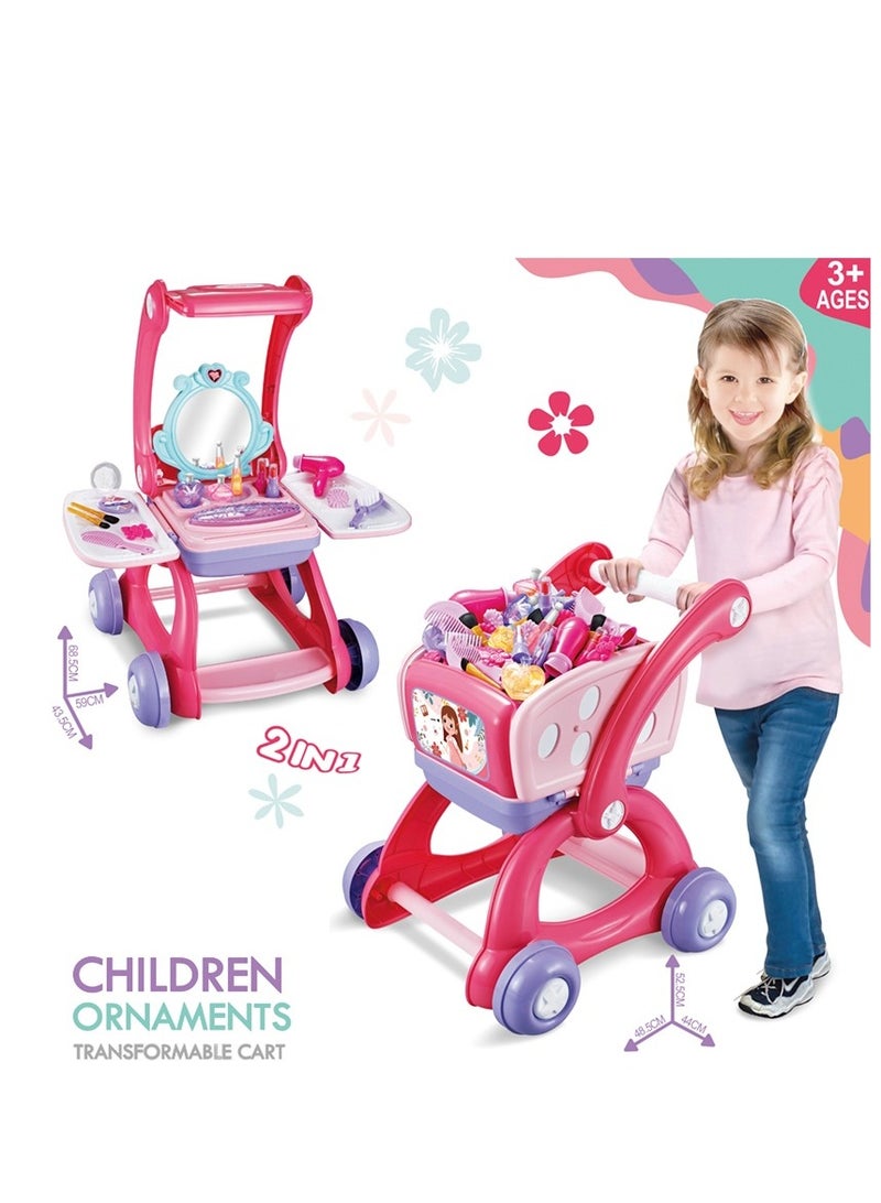 Ornaments Transformable Cart 2 IN 1 Set
