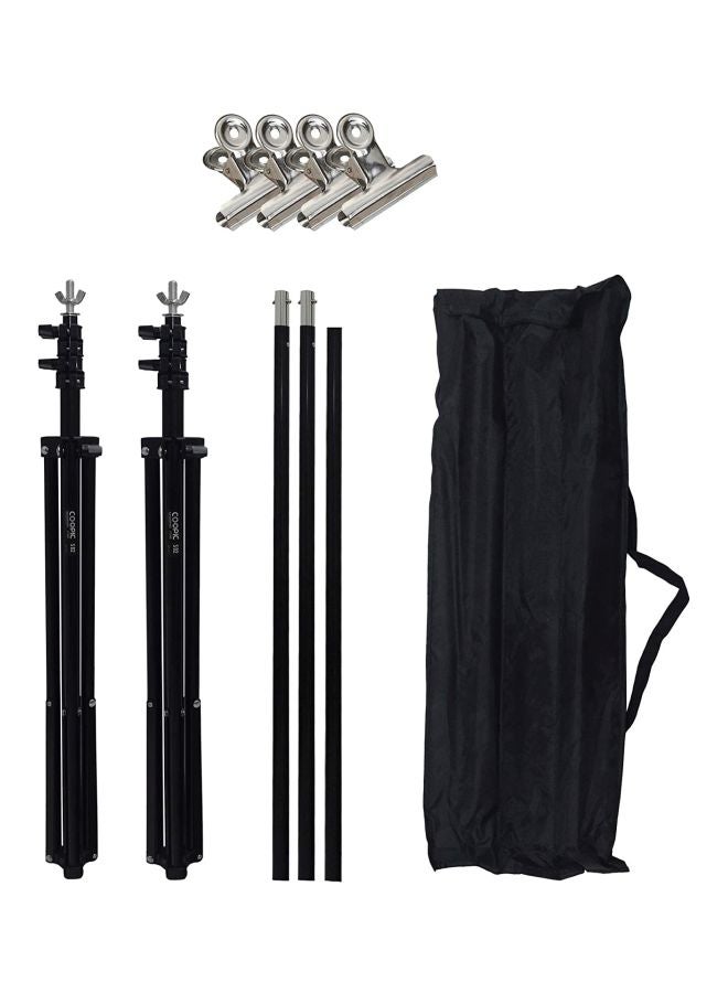 Studio Background Set Black