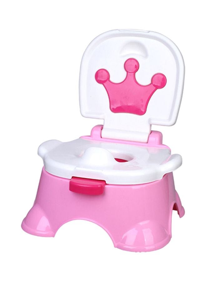 3-In-1 Royal Stepstool Unique Design Lighweight Potty Stool For Kids Pink
